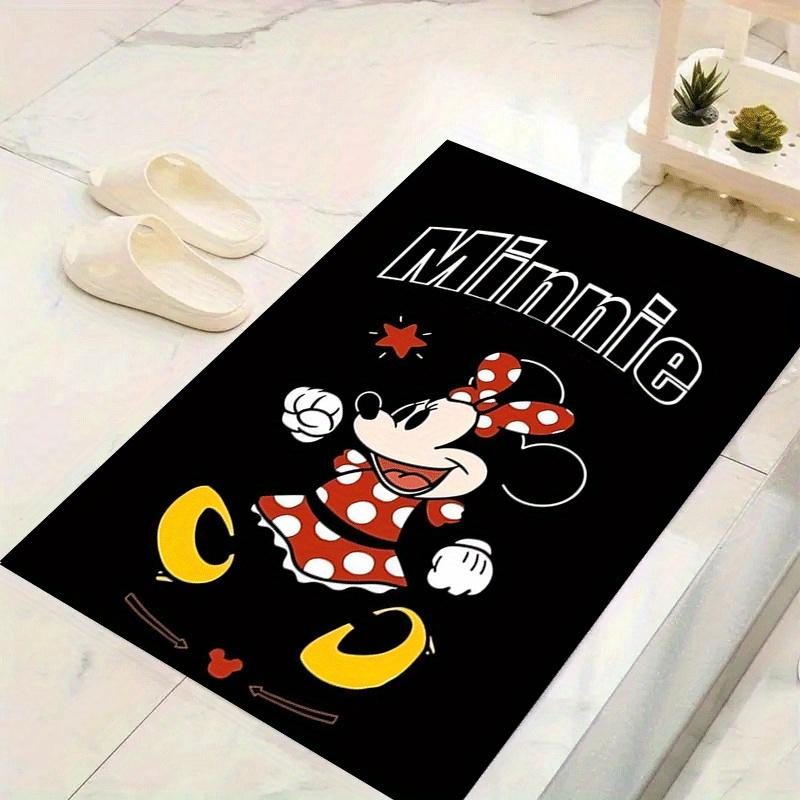 

1pc Minnie Pattern Area Rug Soft Flannel Floor Mat for Living Room,Office,Bedroom and Carpet 60cm by 90cm