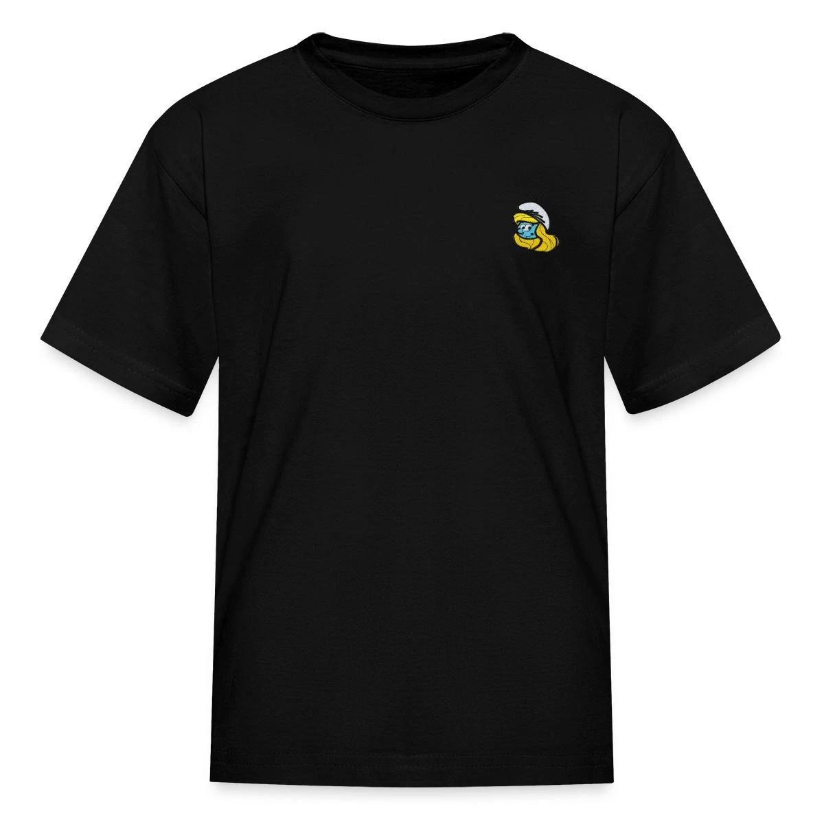 The Smurfs Embroidered Smurfette Kid s T-Shirt L