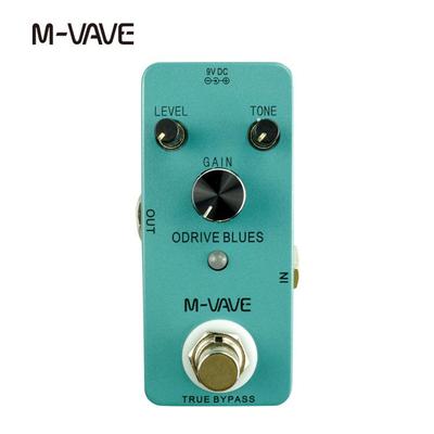 Electric Guitar Effects Pedal - Blues Overdrive, Loop, Delay, Reverb, Multifunctional.