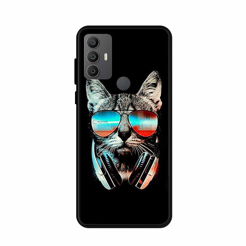 For Alcatel 1V 2021 Case 6002A 6002D Cool Fashion Soft TPU Silicone Bumper Fundas for Alcatel 1V (2021) Capa for Alcatel1v 1 V