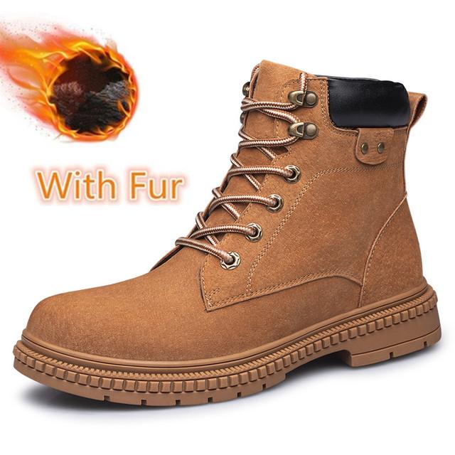 Брендовые уличные мужские ботинки ручной работы — фото 11