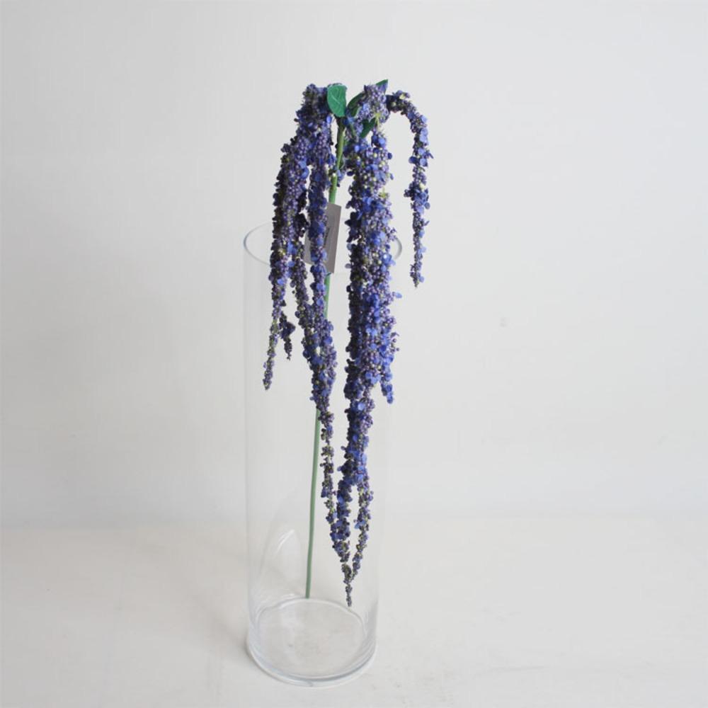 8 Fork Artificial Foam Flower Vine 120cm Green Plant Artificial Wisteria  Home Garden Decor