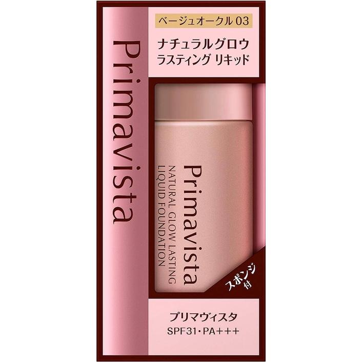 

Kao Sofina Primavista Natural Glow Lasting Liquid Beige OchrePink OchreOchre Beige Ochre 03