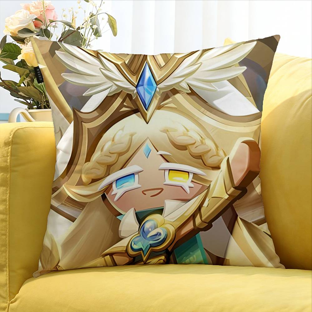 Game C-Cookie R-Run Kingdom World Various Sizes Square Pillow Case For Car Home Bedchamber Decor