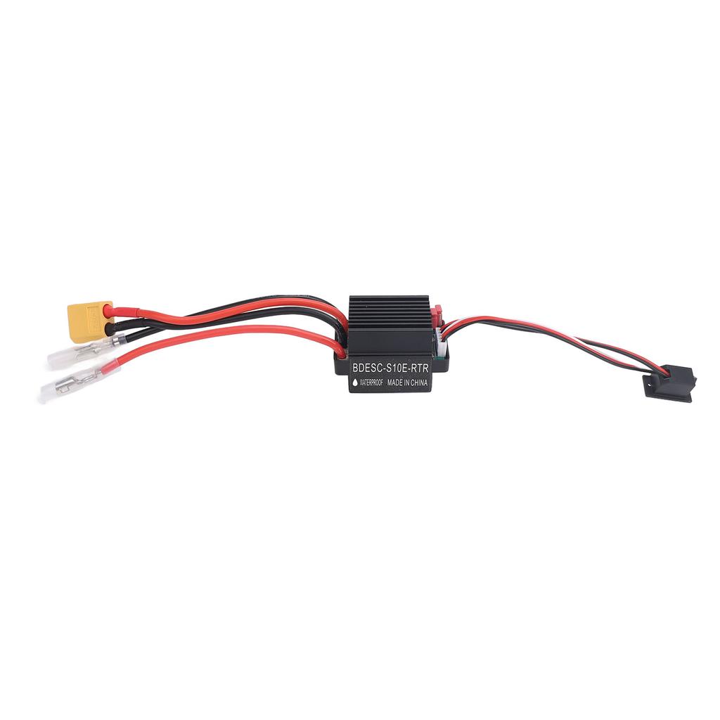 320A 60A RC Brushed ESC High Voltage Waterproof Two Way Electronic Speed Controller with XT60