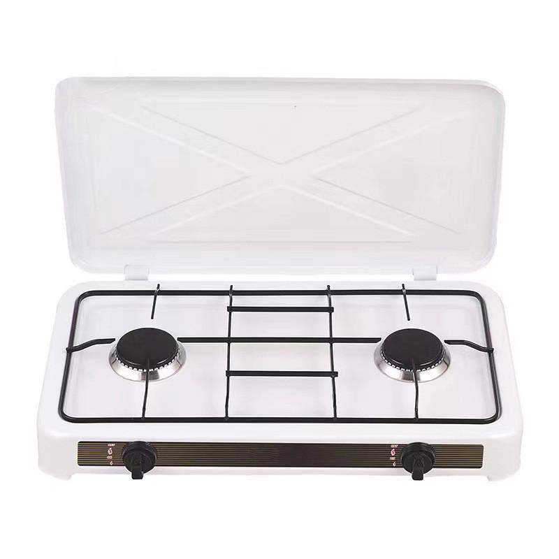 Portable Desktop Gas Stove Household Cooking Utensils Gas Cooker European Style Simple Double Head Small Stove