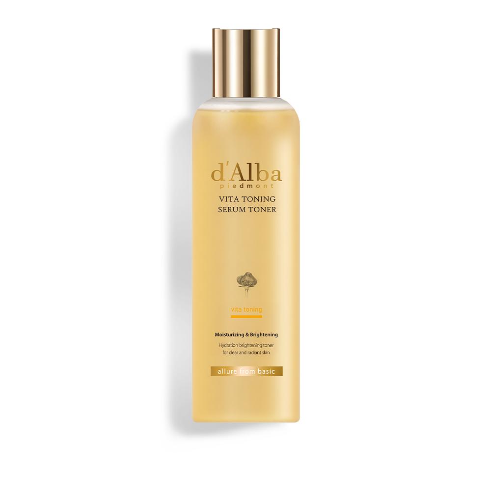 dAlba Vita Toning Serum Toner 180ml Radiant Glow Brightening Moisture Barrier