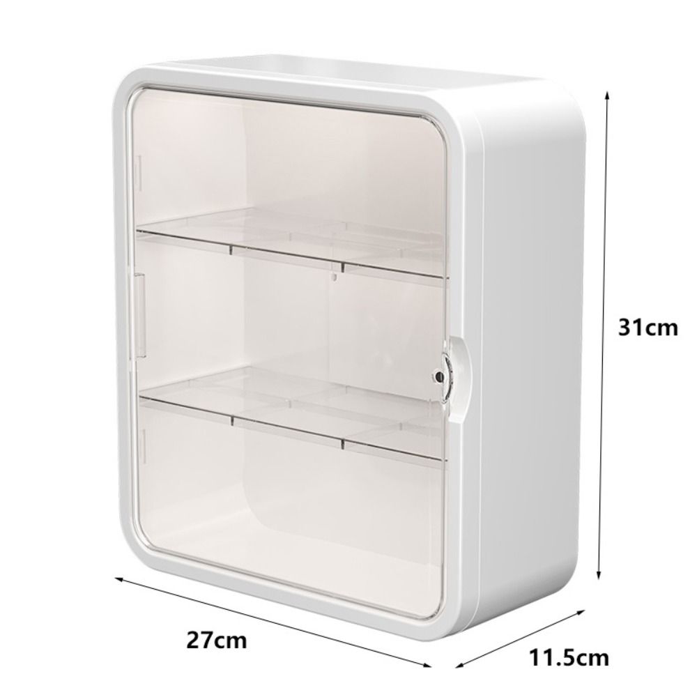 No Punching Installation Wall Hanging Medical Cabinet Multi-layer Storage Box  Household Storage