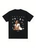 2025 Saturn Musik T-Shirts unisex Mode Hip Hop Harajuku T-Shirt Baumwolle Oversized Kurzarm T-Shirts Geschenk für Fans Streetwear