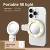 Mobile Phone Selfie Mirror Filling Light Multifunctional Selfie Mirror LED Rechargeable Portable Mini Photo Beauty Light