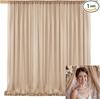 Chiffon Curtain Wedding Party Backdrop Baby Shower Drape Hotel Banquet Wrinkle Free Photo Background Wedding Curtain Decoration