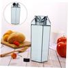 HOMOCONO 1-Piece Milk Bottle, Juice Bottle, Mini Kettle, Beverage Bottle, Milker Pitcher, Cold Drink Bottle, 500ml Bottle, Plastic, Black
