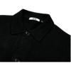 Uniqlo FW23 U Series Solid Color Loose Knit Shirt Jacket Unisex Jackets Black 462921-09