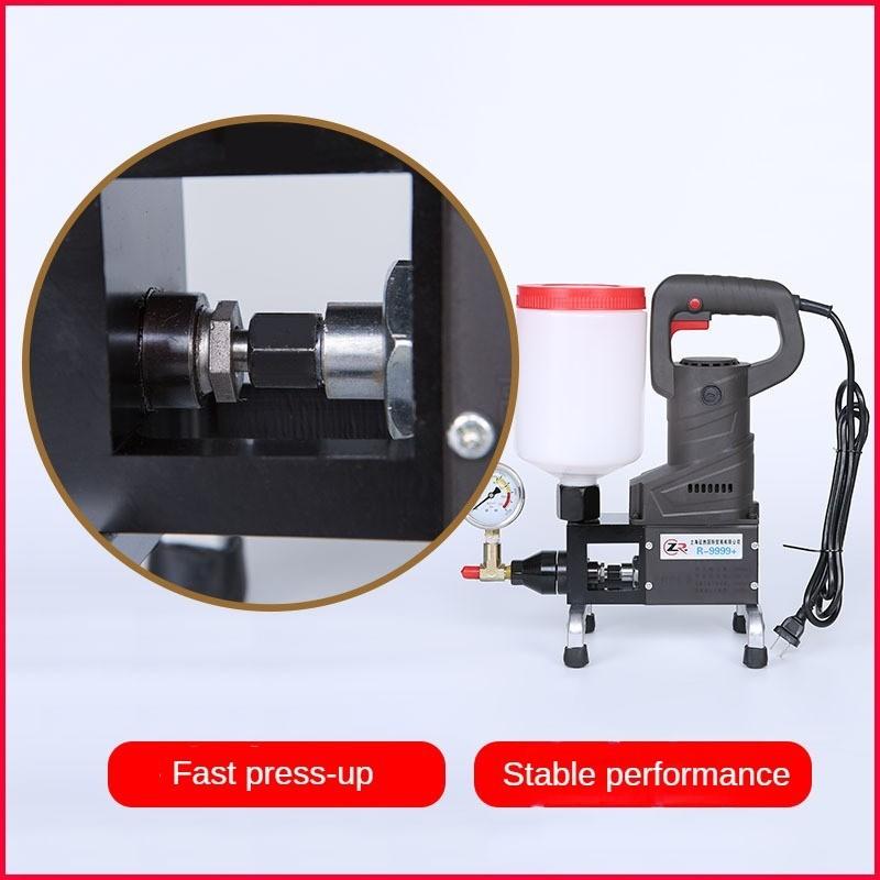 1100W Agent Concrete High-power Polyurethane Grouting Accessories Waterproof Plugging High Pressure Grouting Machine 9999 hand drill type