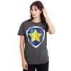 Paw Patrol Unisex Adult Chase Badge T-Shirt