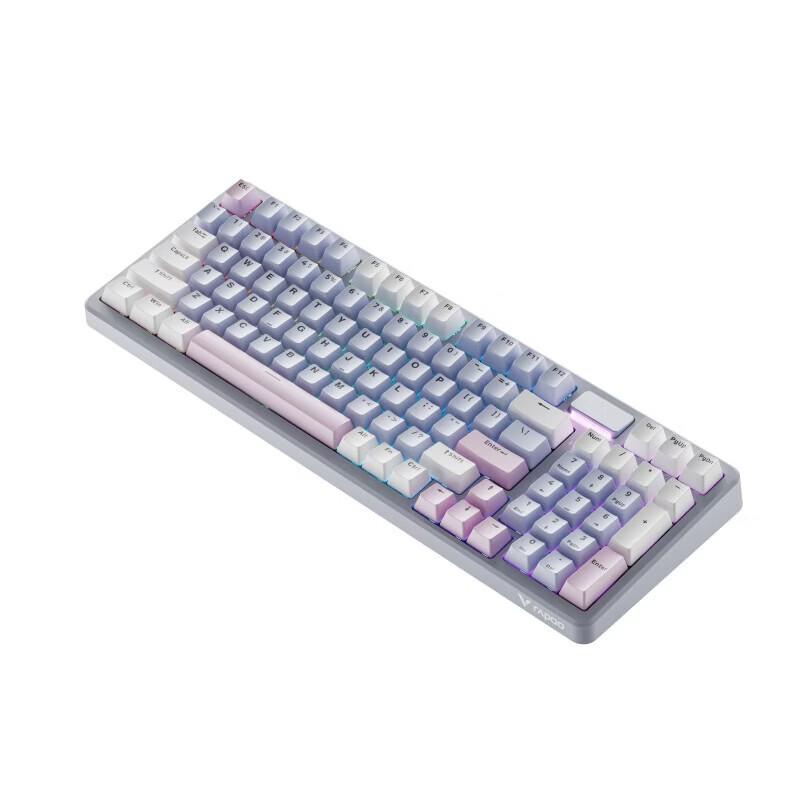 Rapoo V700DIY-98 Tre-modus Gasket Mekanisk Tastatur