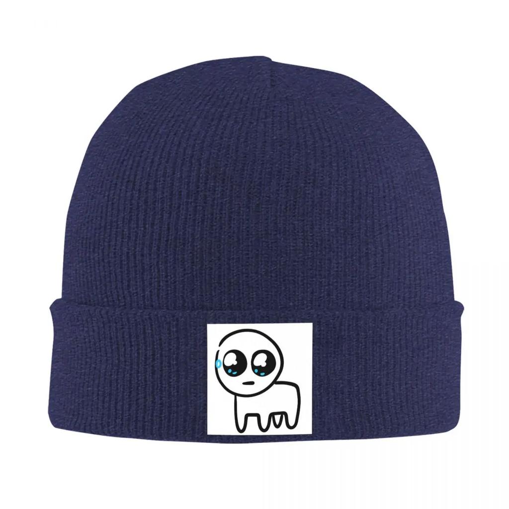 Ehrlich gesagt Autismus Kreatur Meme Yippee Warme Strickmütze Winter Strickmütze Mütze Beanie Hip Hop Kappen für Unisex