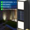 Solar Light Outdoor LED Solar Light Outdoor Solar Wall Light for Front Door Backyard Garage Deck