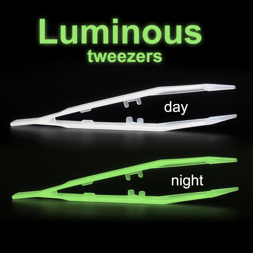 Anti-static Straight Tweezer Animal Feeder Clamp Reptile Feeding Tweezer Tortoise Feeding Tongs