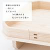 Kamidana no Sato Two-legged Sanpo 7-inch Three-sided Yoshino Hinoki