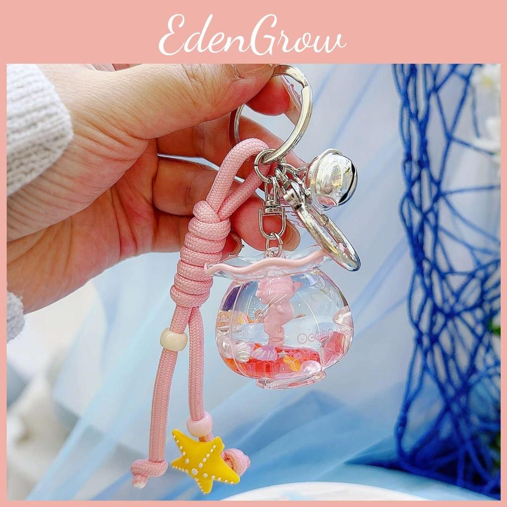 Fish Ocean Tank Keyring With Seals Turtles Seahorses Design For Aquarium Lovers