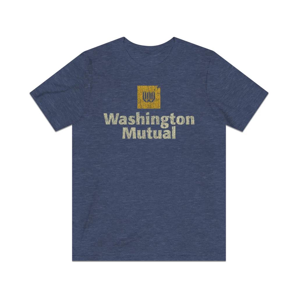 Washington Mutual 1889 Vintage Men s T shirt 3XL