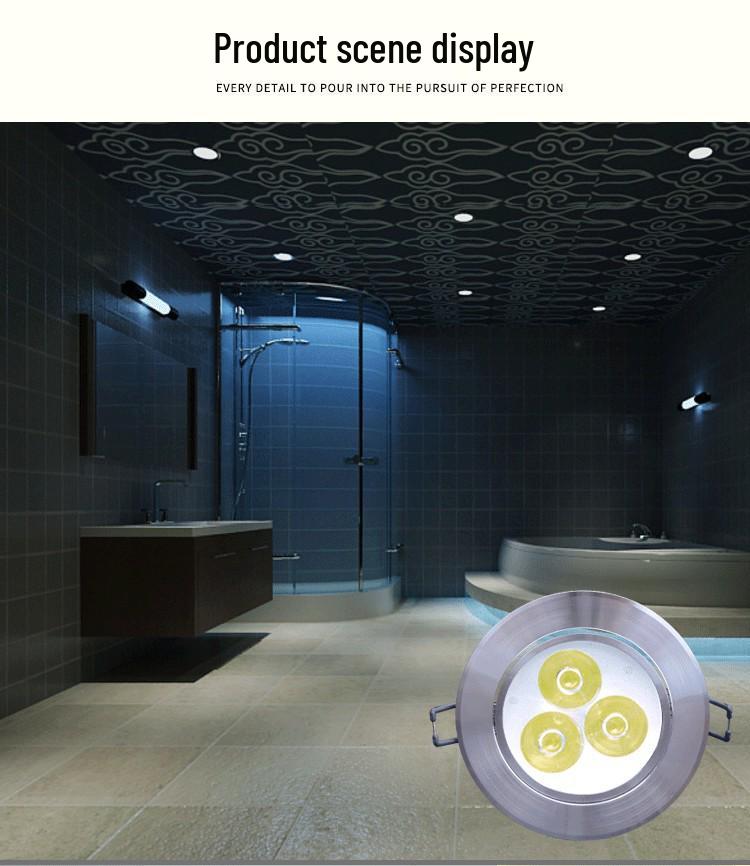 2.5-Inch 3W LED Spotlight Ceiling Downlight