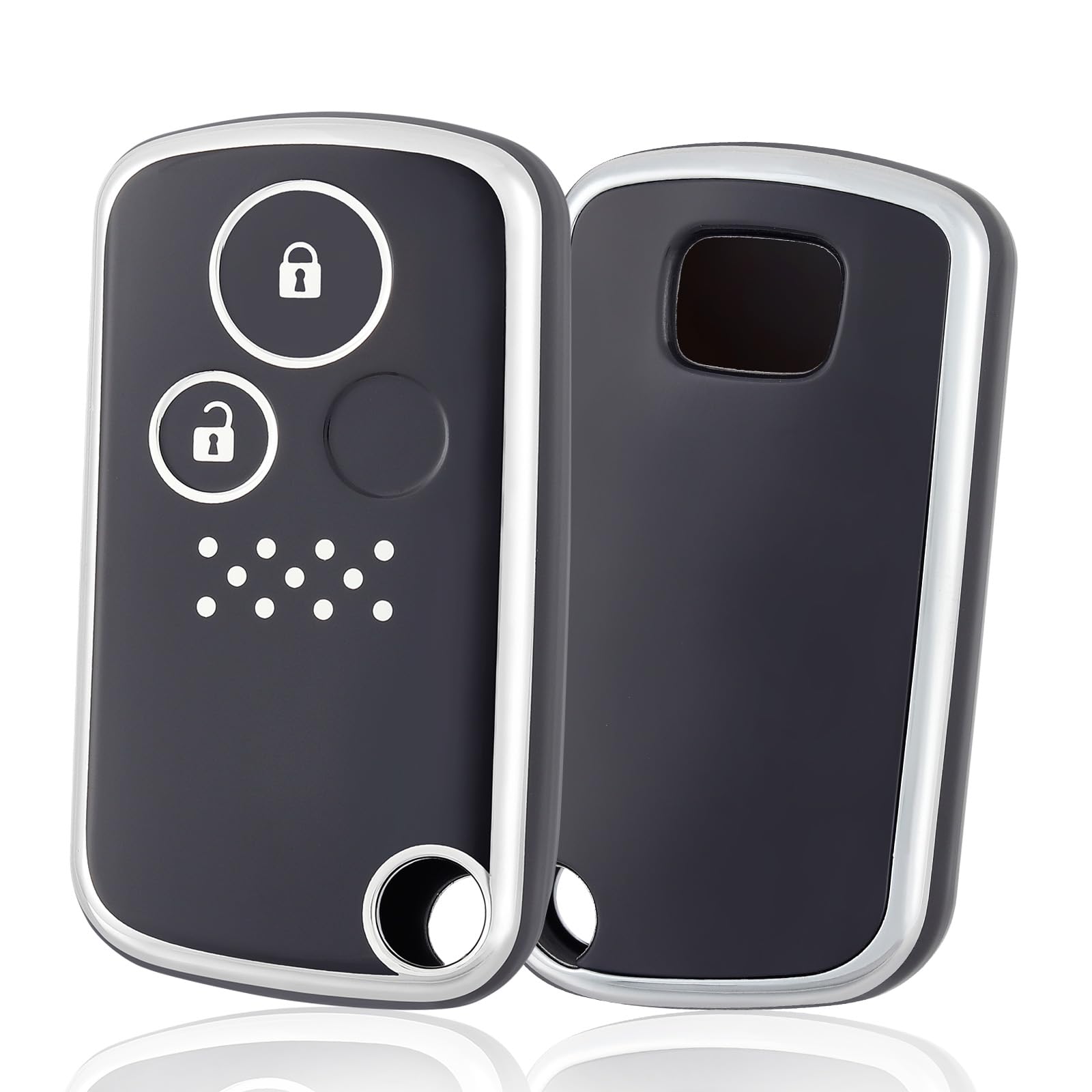 

В ПУТЬ Чехол для ключа TPU Чехол для ключа от машины, Чехол для ключа, Совместим с Новым серебряный