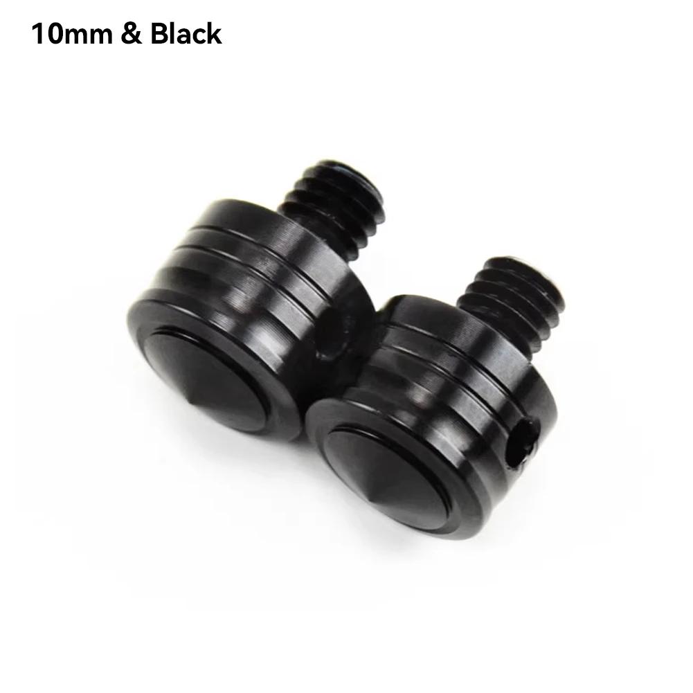 

2Pcs M8 M10 Motorcycle CNC Aluminum Rear View Mirror Screws Hole Plugs Screws Rearview Mirror Anti-Rust Holder Screw