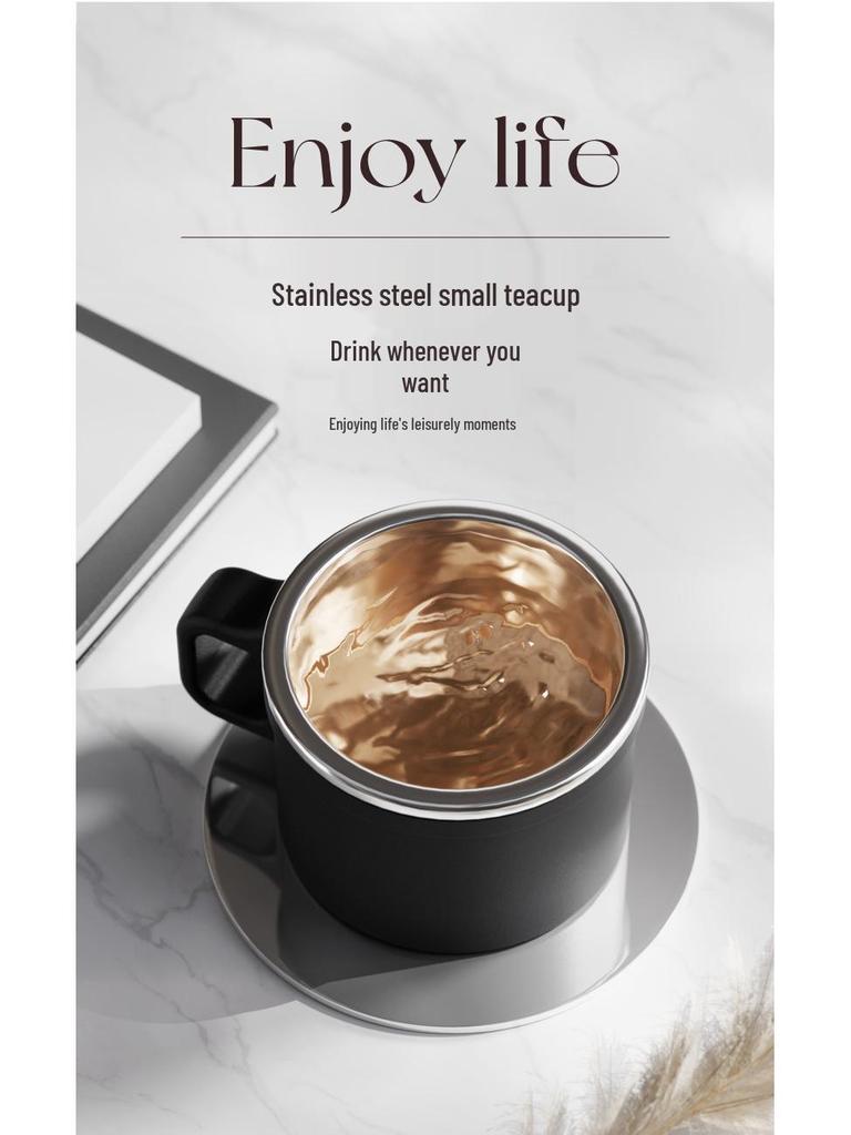 Men's Large Capacity 316 Stainless Steel Insulated Cup for Simmering and Steeping Tea, 2024 New Winter Edition.