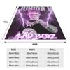 Super Soft Blanket Camping Junior H Sad Boyz Bedding Throws Mexican Singer Flannel Bedspread Couch Bed Pattern Sofa Bed Cover