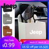 Para Saída de Ar Condicionado de Carro Jeep Balde de Armazenamento Organizador Suspenso Caixa Para Jeep Renegade Compass Grand Cherokee Wrangler JP
