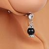 2023 Cross-border Tassel Pearl Lantern Design Seamless Scarf Clip