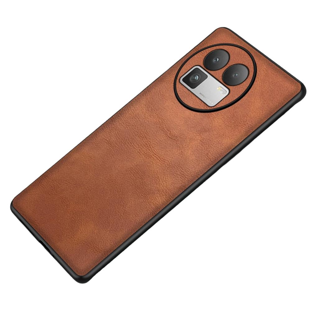 For Realme GT 8 5G Case Retro Leather Coated PC + TPU Phone Cover