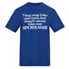 AWD Mens They´ll Never Take Our Sporrans! T-Shirt