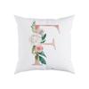 Pillow Sofa Cushion Home Office Cushion Letter Flower Pillow Bedside Backrest Car Pillow Cover