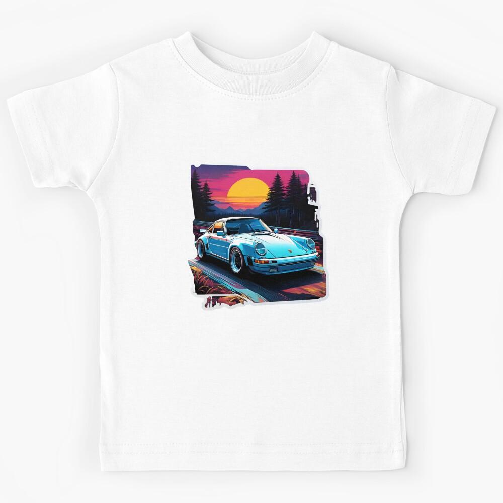 Vintage Classic Porsche Kids T-Shirt 120
