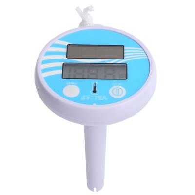 Floating Water Thermometer Electronic Solar Charging LCD Display Swimming Pool Thermometer