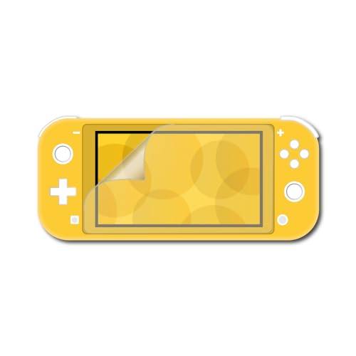 allone lcd protective film for switch lite, glossy type, japanese manufacturer
