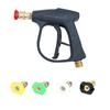 Replacement Pressure Washer Gun High Pressure Water Spray Gun Pistol 150bar 2200psi with 1/4" Quick Spray Nozzles Tips