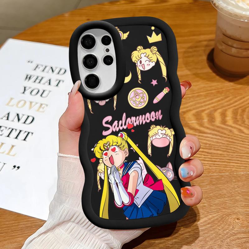 Cute Sailor-Moons Anime Case for Xiaomi Redmi Note 11 Pro 5G 12 13 11 Pro Plus 10S 10 8 9 Pro 9S 10 Lite13 5G Shockproof Cover