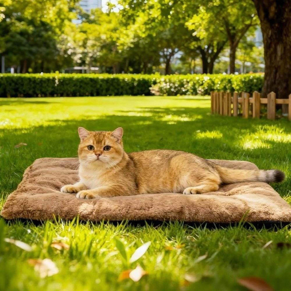 Warm Dog Heating Pad Thicken Cat Heated Mat Pet Warm Mat Dog Cushion Bed Kennel Mat