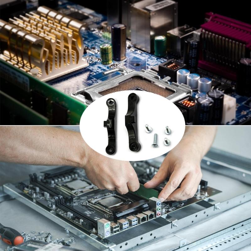 Original AM5 Motherboards Metal Backplate Bracket for Securing A620 B650 X670 Coolers Heat Sink Base Clamp