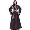 Spooky Skeleton Reaper Witch Outfit Cloak Ideal For Halloween And Cosplay Celebrations