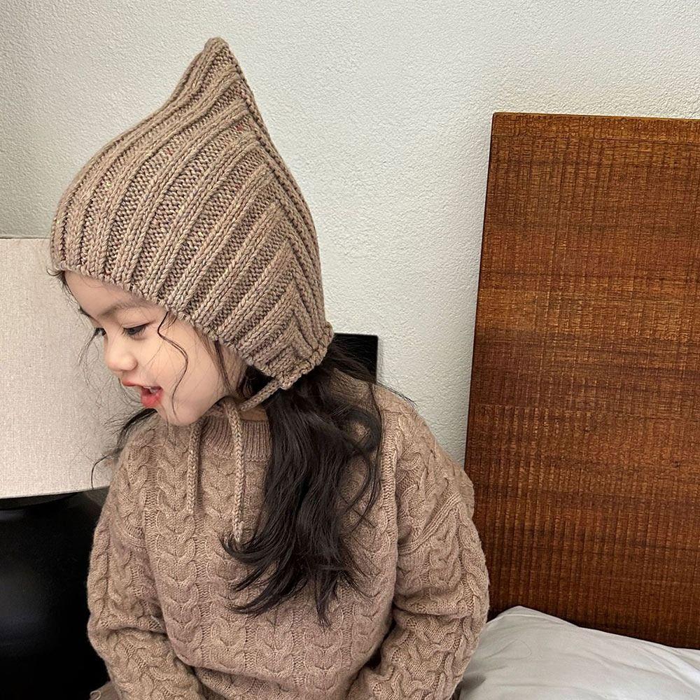 1-4 Year baby Elves Knitted Cap Warm Kids Beanie Hats Fashion Photography Prop  Infant