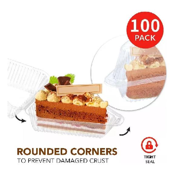 2026   100 Plastic Containers for Slices of . Xy
