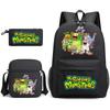 Monster Concert My Singing Monsters Three-Piece Schoolbag Backpack Large Capacity Student Schoolbag