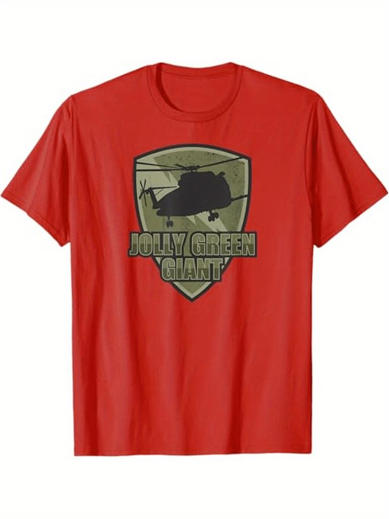 HH-3E Jolly Green Giant Vietnam T-Shirt 100% Cotton O-Neck Short Sleeve Summer Casual Mens T-shirt Streetwear