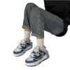 Design Sense Women's Shoes Niche Couple Heightened Bread Shoes Original Versatile Trend Platform Soled Casual Sports Skateboard Shoes