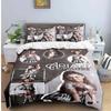 Mode Pop Singer A-Ariana G-Grande Impression Ensembles de Linge de Lit Ensemble d'Articles de Lit Housse de Couette Ensemble Couette de Lit Ensemble de Linge de Lit Cadeau de Luxe